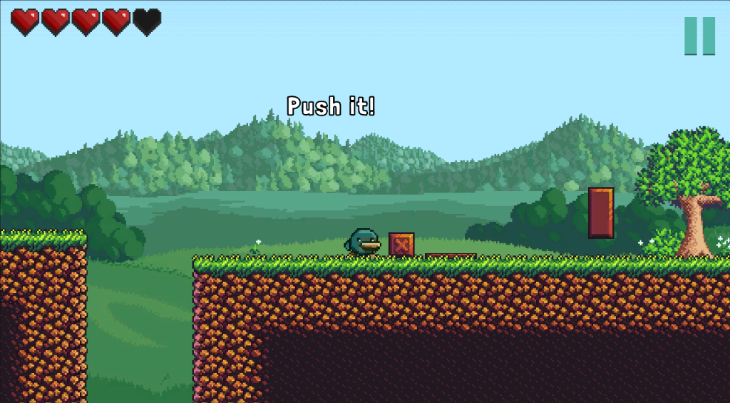 TerraBound Screenshot - Push puzzle